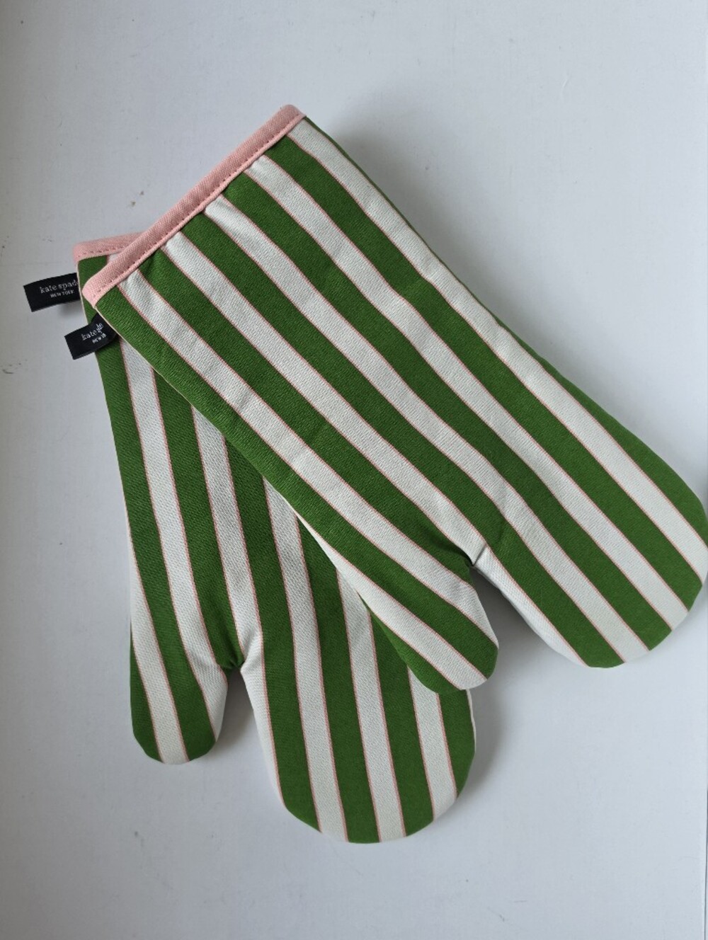 kate spade Striped Oven Mitts